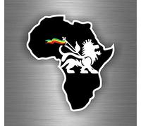 Rasta Reggae Auto Adesivi One Love Lion Africa, Motivo: Bandiera della Giamaica