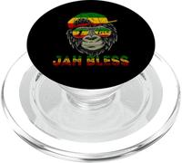 Rasta Reggae Monkey Jah Bless Reggae Music Lover Giamaica PopSockets PopGrip per MagSafe