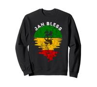 Rasta Reggae Music Cuffie Giamaicano Leone di Giuda Felpa