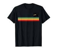 Rasta Reggae Music Cuffie Giamaicano Leone di Giuda Maglietta