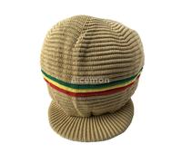 Rasta Roots Picco Natty Dread Cappello Selassie Africa Reggae Jamaica Marley XL