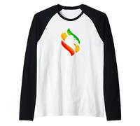Rasta University Lion of Judah Heritage Maglia con Maniche Raglan