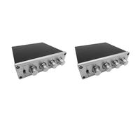 Rastapulz 2 X HiFi perdita 1 ingresso 4 uscite HUB Audio distributore segnale selettore interruttore sorgente commutatore volumizzatore ()