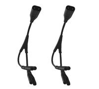 Rastapulz 2 X IEC320 C8 fino a 2 X C7 Y di alimentazione diviso IEC figura 8 a 2 femmina 1 in 2 uscita di alimentazione commutato