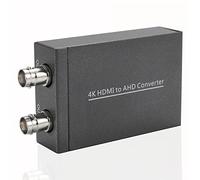 Rastapulz 4K - Compatibile con convertitore AHD per telecamera di sorveglianza, computer portatile a BNC AHD Display Monitor DVR TV proiettore