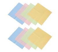 Rastapulz 8 Microfibra ottica panno per la pulizia DVD LCD obiettivo fotocamera schermo panno pulito asciugamano