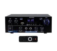 Rastapulz Home PowerAmplifier AK55 900 W Max 2.0 Canale nominale Bluetooth Audio HiFi AMP Karaoke Lettore musicale EU spina