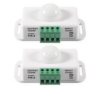 Rastapulz Interruttore a sensore di movimento PIR DC 12 V/24 V 8 A, barra a LED, automatico, sensore PIR