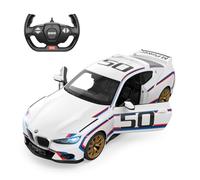 RASTAR 1/14 BMW 3.0 CSL RC auto BMW telecomando giocattolo auto per bambini, bianco 2.4G