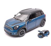 RASTAR 1/24 MINI COOPER S COUNTRY R60 BLU MODELLINO STATICO DIECAST
