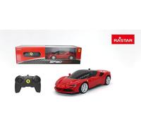 RASTAR FERRARI SF90 STRADALE RC TELECOMANDO ROSSO AUTO SPORTIVA 1:24