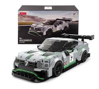 RASTAR Mattoni da costruzione 406PCs per Bentley Continental GT3 Model Car | Licenza ufficiale, regalo ideale per bambini e adulti dai 6 anni in su, kit di costruzione di auto da 1/29 per giocare e