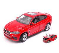 RASTAR RAT56600R BMW X6 M 2018 RED 1:24 Modellino