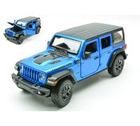 RASTAR RAT64610BL JEEP WRANGLER RUBICON 4xe BLUE 1:24 Modellino