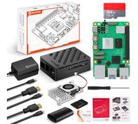 RasTech Raspberry Pi 5 8GB Kit 64GB Edition con Active Cooler alimentazione USB
