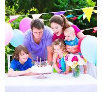 RASTKY 100 Pezzi di Decorazioni per Stuzzicadenti con Bandiere da Corsa per Cupcake, Bandiere a Scacchi da 1,37x0,98 Pollici per Toppers per Torte, Ideali per Feste di Corse, Feste per Bambini