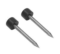 RASTKY 2 Pezzi Elettrodi per Giuntatrice a Fusione in Acciaio Al Tungsteno, Sostituzione Dell'ago Dell'elettrodo di Dimensioni Precise per Giuntatrice a Fusione per Fibra Ottica, per 60F 60C 60E,