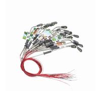 RASTKY 20 Pezzi Bianco Modello Lampioni Lampada a Led Treno Ferroviario Giardino Parco Giochi Scala 1:150 90mm per Modellismo Ferroviario Fotografi di Scena Plastica Acciaio (bianco caldo e scala 3)