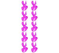 RASTKY 40mm 4 10 Pezzi 4 Pale Forte Materiali Leggeri 40mm per Auto Giocattolo Sostituzione dell' per Barca RC (Rosa rossa)