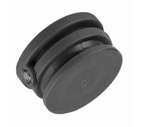 RASTKY 5 Pezzi da 2,5 Cm per Le Gambe della Gamba di Surf Plucciale: Fissare la Tua Esperienza di Navigazione con Costruzione in Plastica in Nylon di qualità e Perno in Acciaio Inossidabile - (Black)