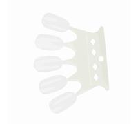RASTKY 50 Consigli per Esercitarsi Sulle Unghie per la Visualizzazione della Tavolozza dei Colori - Materiale Plastico Riutilizzabile - 4 Colori Ideali per Nail Artist Professionisti e Uso Domestico