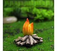 RASTKY Accessori per Giardino Fatato in Resina 4 Pezzi Figurine in Miniatura per la Decorazione delle Piante della Casa delle Bambole, Squisiti Ornamenti di Cartoni Animati Fatti a Mano (Bere Un