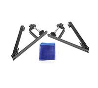 RASTKY Accessorio per Rete da Pong Premium Leggero e Robusto con Montanti in Metallo Adatti alla Maggior Parte dei Tavoli da Pong