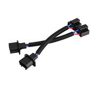 RASTKY Adattatore H13 Maschio a H4 Femmina 2 Pezzi Adattatore H4 Femmina a H13 Maschio Kit Cavo di Conversione Faro di Conversione Faro