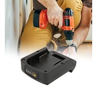 RASTKY Adattatore per Batteria Strumento Compatto ABS+PC per la Conversione Dell'utensile Elettrico Al Caricabatterie, Comodo per i Lavoratori Professionisti