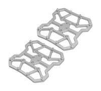 RASTKY Adattatore per Pedale KEO Forma Ergonomica Superficie Antiscivolo Adattatori per Piattaforma per Pedale per Mountain Bike in Lega di Alluminio per Allenamenti Lunghi (Titanio)