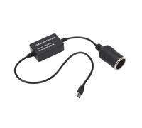 RASTKY Adattatore per Presa Accendisigari per Auto 12V Alimentatore Affidabile per Dash Cam GPS Strisce Luminose a LED per Uso Automobilistico Materiale ABS (TYPE C)