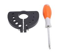 RASTKY Affilapunte per Trapano Affilatrice Portatile in ABS Multi-dimensione per Smerigliatrice Angolare, Prolunga la Durata della Punta per Affilatura Professionale, Design Compatto per Viaggi o