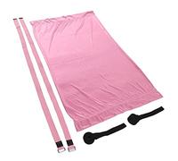 RASTKY Amaca Yoga Amaca Aerea Elastica Portatile Leggera per Allenamento in Palestra a Casa, Accessori Yoga Regolabili per Tutte le Altezze e più Persone (PINK)