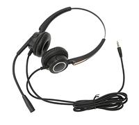 RASTKY Auricolare per Call Center Design Girevole Cuffie Aziendali da Ufficio Cuffie Cablate Plug and Play per Aziende da 3,5 Mm