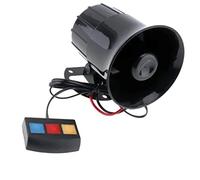 RASTKY Avvisatore Acustico per Auto, 3 Toni, Voce Chiara, per la Sicurezza di Auto e Moto, Materiale ABS