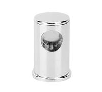 RASTKY Base di Sollevamento per Doccia Galvanica in ABS di Alta qualità, Luminosa Come uno Specchio, Accessori da Bagno per il Bagno, Argento Bianco, 2 Pezzi