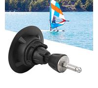 RASTKY Base per Tavola a Vela Nera in Plastica Resistente, Base Universale per Vela Leggera per Paddle Board, Facile da Trasportare, 16 Cm/6,30 Pollici 1 Set