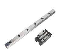 RASTKY Binario di Guida Lineare Resistente Alla Corrosione e Antiruggine Ampia Applicazione per Acciaio per Cuscinetti per Apparecchiature di Misurazione Accurate (400 mm)