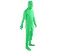 RASTKY Body Fotografico Verde Chromakey, Unisex, Elasticizzato, per Adulti, con Effetto Uomo Scomparso (170 centimetri)