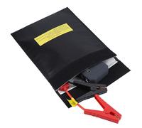 RASTKY Borsa di Sicurezza LiPo Ignifuga, Resistente Al Calore, per Riporre Batterie Al Litio, Custodia Portatile di Due Dimensioni per i Viaggiatori (L)
