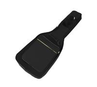 RASTKY Borsa per Chitarra Impermeabile Oxford 600D con Imbottitura Aggiuntiva, Borsa Leggera per Chitarra Elettrica per Frequentatori di Concerti, Nera 31 * 12 * 100 Cm