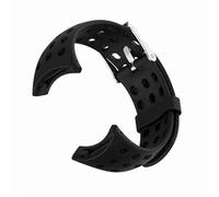 RASTKY Bracciale da Polso Smartwatch in Gomma Siliconica per M1 M2 M4 M5, Cinturino Blu Resistente per Feste, Materiale Confortevole Ed Ecologico (BLACK)