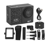 RASTKY Camirder per Esterni 4K con Angolo Largo 170 Gradi 6 Lenti di Vetro, Tecnologia Anti -shake, Schermo IPS per App Goplus Campro, Supporto Multi -linguaggio