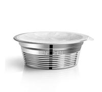 RASTKY Capsule di caffè Ecologiche Riutilizzabili, Capsule di caffè Ricaricabili in Acciaio Inossidabile, Tazza con Filtri per A MODO MIO, Dal Sapore Forte, Senza BPA, Lavabili in Lavastoviglie