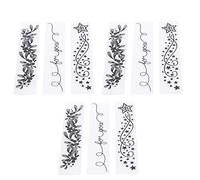 RASTKY Cartella in Plastica per Goffratura con Fiori da 9 Pezzi, Cartella in Plastica per Goffratura Facile da Usare per Progetti di Artigianato in Carta Fai da Te, Lunga Durata, Adatta per