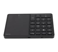 RASTKY Casa Numerica Wireless con Touchpad 22 Tasti 2,4 G di Connessione a Doppia modalità Tipo C Interfaccia Portatile Tastiera per Laptop Portatile (BLACK)