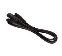 RASTKY Cavo di Alimentazione IEC 320 C8 A C7 - Prolunga da 3,3 Piedi con capacità di 1500 W / 2,5 A, Copertura in PVC Resistente Al Calore e Impermeabile, Lampade PerfectDesk, Monitor, Stampanti e