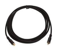 RASTKY Cavo di Estensione Maschio a Femmina Digital Analog AV Cavo Coassiale Compatibile con HDTV, Lettore DVD, Altoparlante del Subwoofer - 15ft (#3)