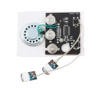 RASTKY Chip Modulo Registrabile 27s con Batteria a Bottone per Scatole Regalo Fai da Te, Modulo di Registrazione Vocale con Controllo Tasti per Esprimere Sentimenti, Perfetto per Amici, Amanti e