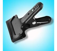 RASTKY Clamp/Holder per Fondale in Metallo Resistente con Morsetto a Molla - Fissaggio Perfetto di Mussola, Carta e Sfondi su Supporti Standard